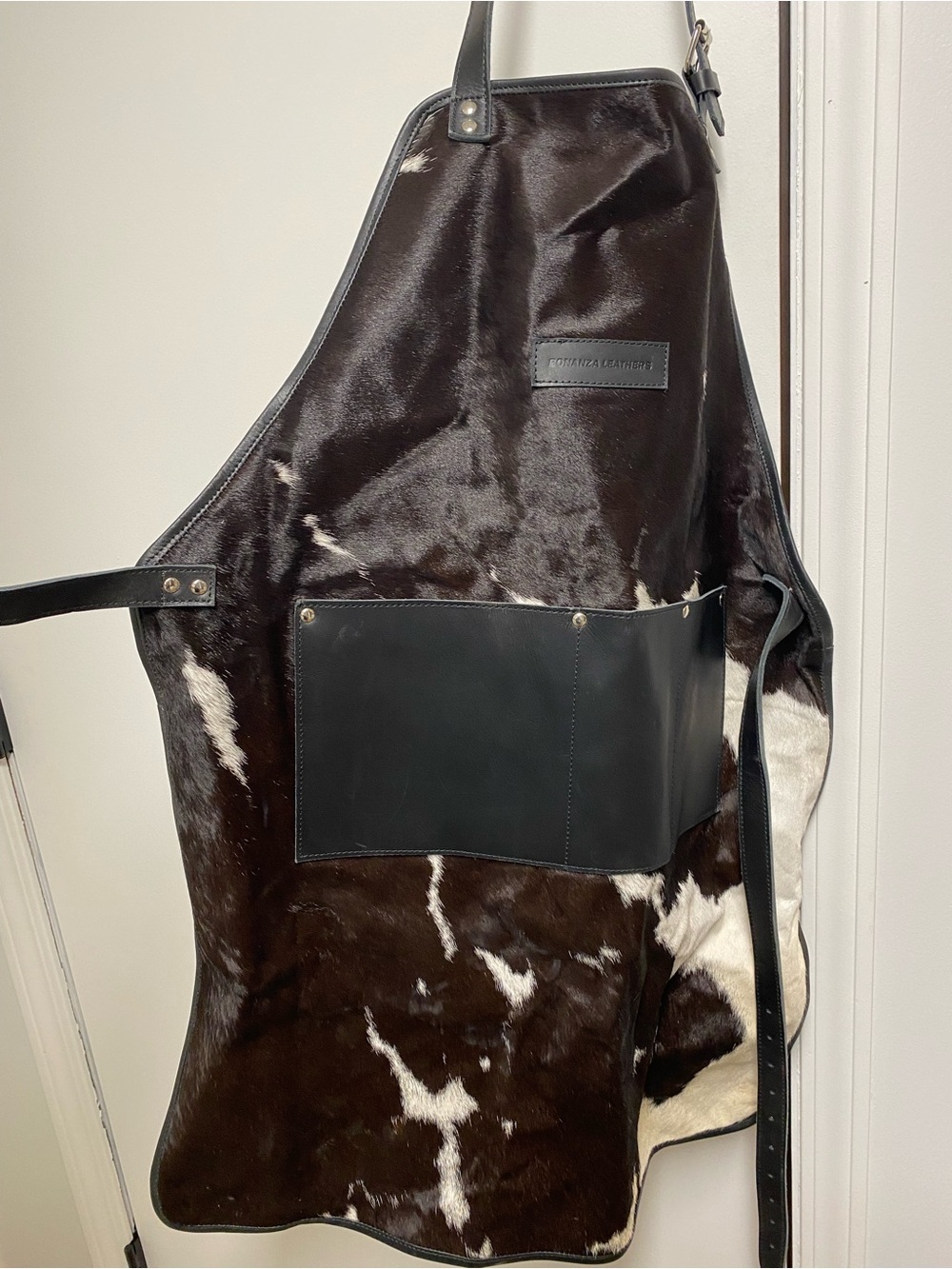 Bonanza Leathers Cowhide Apron 100% Heavy Duty with Tool Pockets